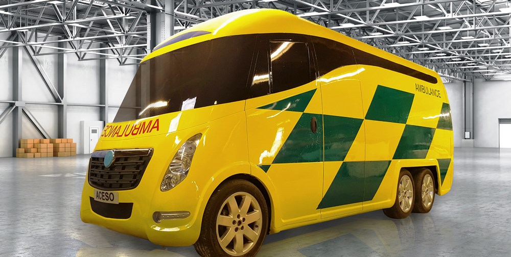 Integro-E, ambulanca elektrike qe perdor teknologjine Formula 1